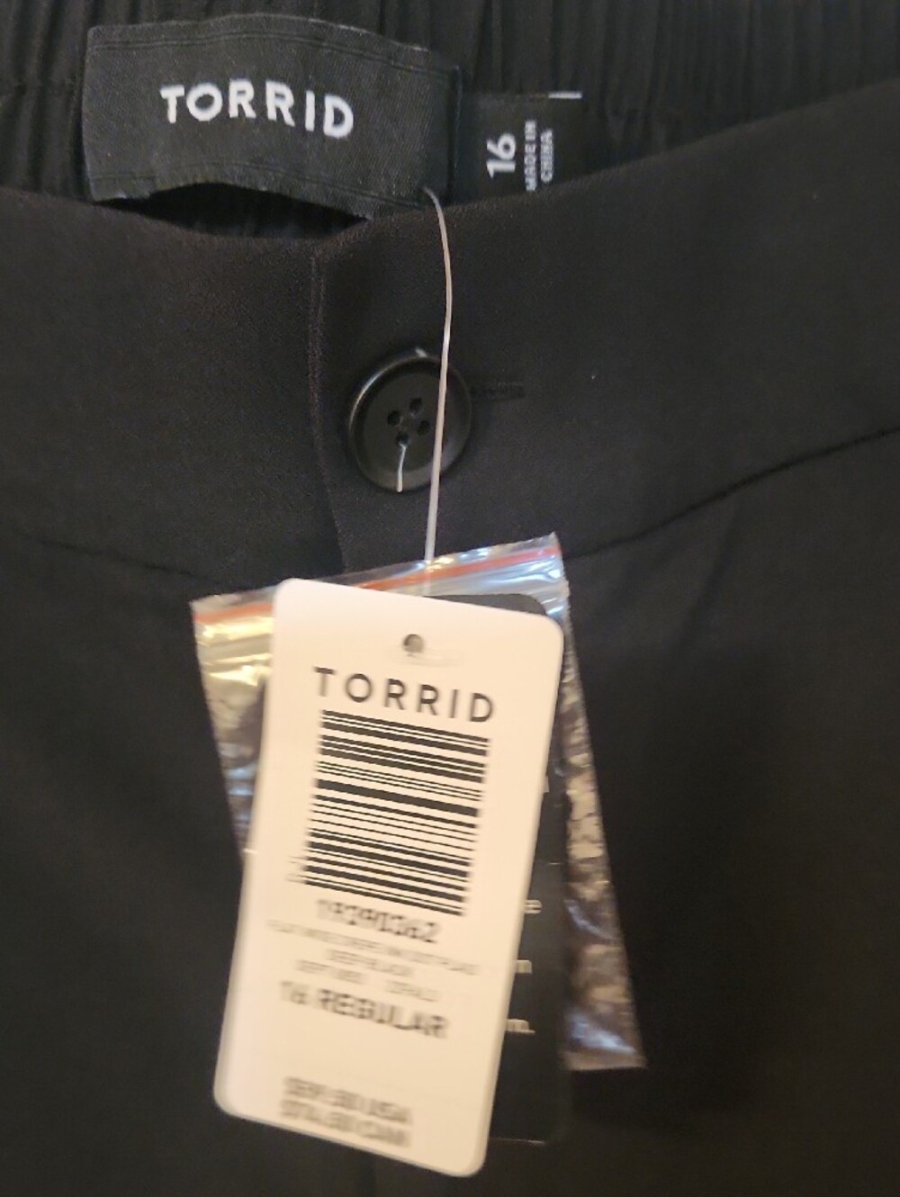 torrid Black Wide Leg Pants - Picture 2 of 5